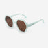 Arc Hexagon and Dimensional Acetate Unisex Sunglasses 22A8064